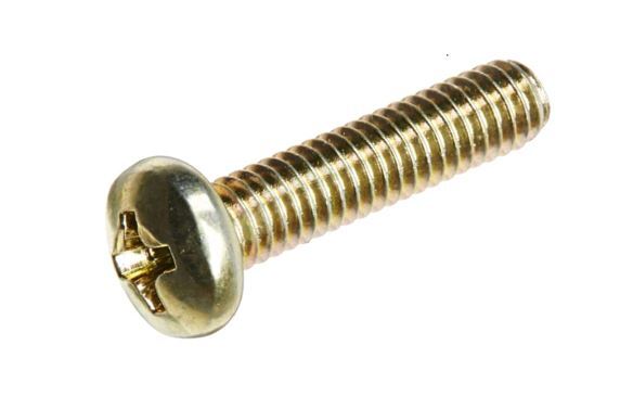 25C50MPP0Y 1/4-20 X 1/2 PHIL PAN M/S  ZN-YELLOW